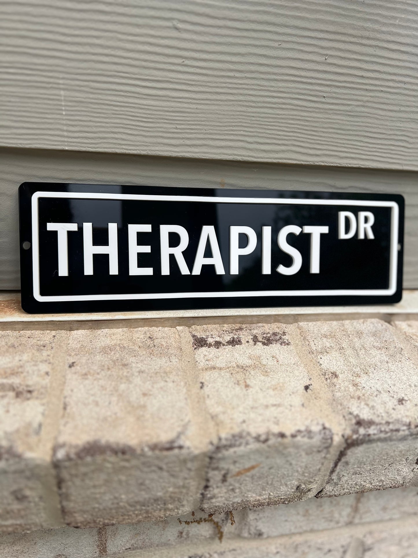 Therapist Drive Mini Street Signs