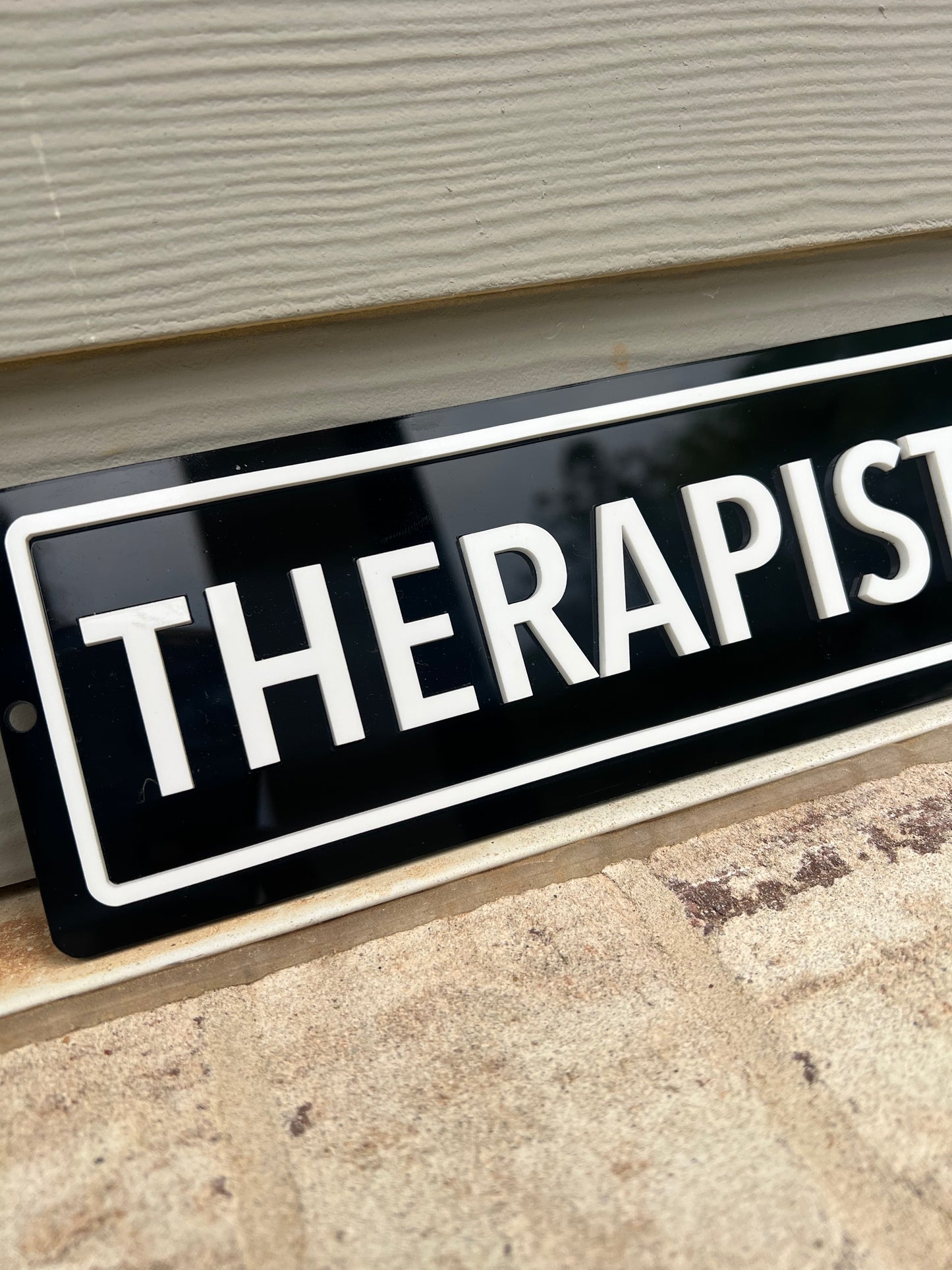 Therapist Drive Mini Street Signs