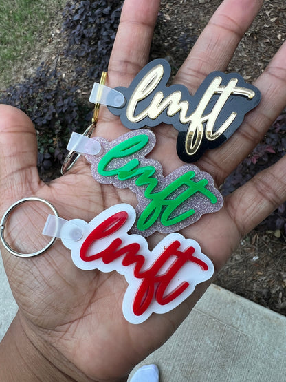 Mental Health Pro Credential Keychains