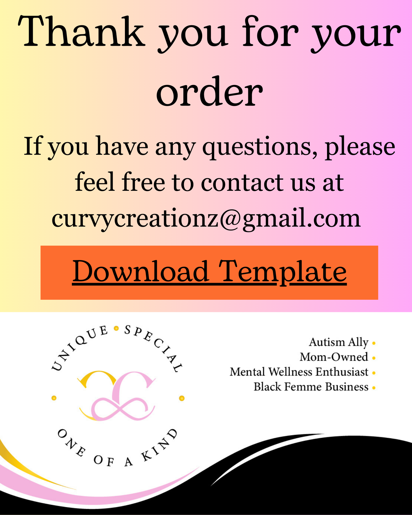 Puberty Awareness Template with Affirmations | Culturally Relevant Resource for Black Girls | PDF Link Only